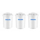 Pack de 3 cartouches filtrantes Philips pour carafe