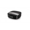 Radio-réveil Philips double alarme Noir