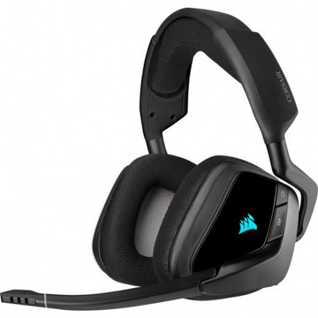 Casque Gaming sans fil Corsair Void RGB Elite Wireless Carbon Reconditionné à neuf