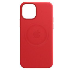 Coque en cuir Apple MagSafe pour iPhone 12 mini (PRODUCT)RED
