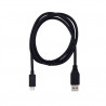 Câble USB Type C vers USB Type A Temium 1 m Noir