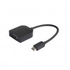 Adaptateur USB Type C vers VGA Temium 20 cm Noir