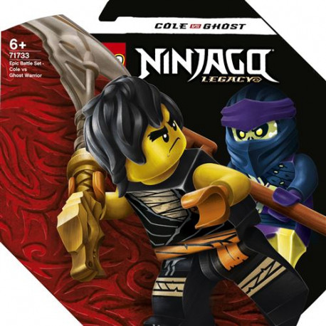 LEGO® Ninjago® 71733 Set de bataille épique Cole contre le guerrier fantôme