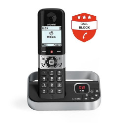 Téléphone fixe sans fil Alcatel F890 Voice Noir