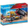 Playmobil City Action 70444 Camion avec benne et plateforme interchangeables
