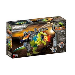 Playmobil Dinos 70625 Spinosaure et combattants