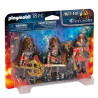 Playmobil Novelmore 70672 3 combattants Burnham Raiders