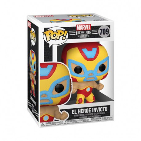 Figurine Funko Pop Marvel Lucha Libre Edition Iron Man