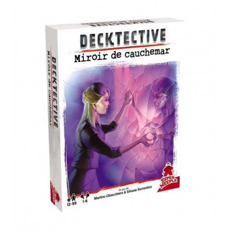 Jeu de stratégie Super Meeple Decktective Cauchemar dans un miroir