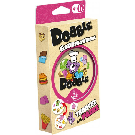Jeu de cartes Asmodee Dobble Gourmandise