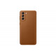 Coque en cuir Samsung pour Samsung Galaxy S21+ Marron