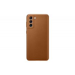 Coque en cuir Samsung pour Samsung Galaxy S21+ Marron