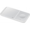 Chargeur induction Duo Watch Charge rapide 9 Watts Samsung Blanc