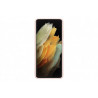 Coque en silicone Samsung pour Samsung Galaxy S21 Ultra Rose