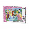 Puzzle enfant Nathan Rencontre avec les princesses Disney 45 pièces