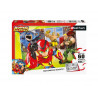 Puzzle enfant Nathan Power Players Prêts pour l'action 60 pièces