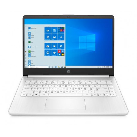 PC Ultra-Portable HP 14s-fq0102 14" AMD 3020e 4 Go RAM 64 Go eMMC Blanc neige