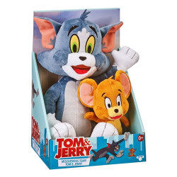 Pack 2 peluches Tom et Jerry