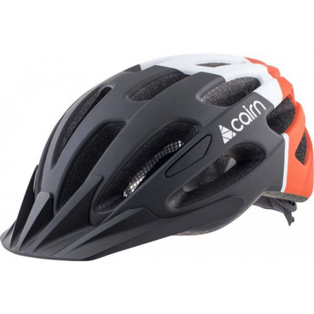 Casque de vélo avec visière Cairn Prism XTR Taille S Noir et Orange