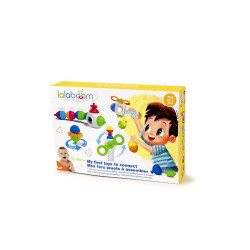 Jeu d'éveil Lalaboom Mes 1ers jouets à assembler 21 pièces