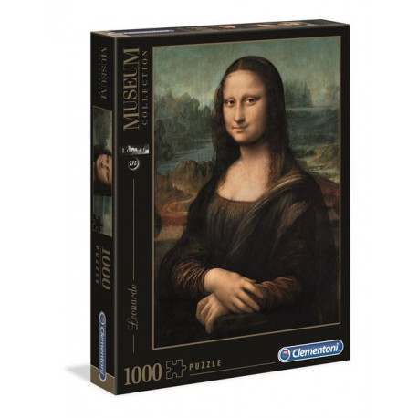 Puzzle 1000 pièces Clementoni Museum Collection Louvre Gioconda