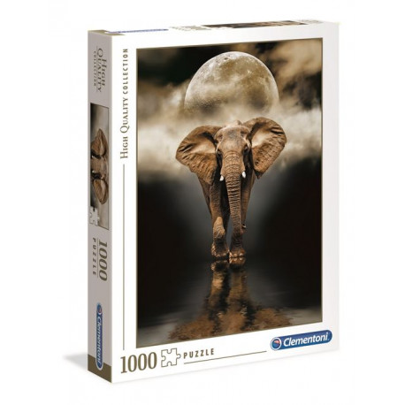 Puzzle 1000 pièces Clementoni High Quality L'éléphant