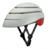 Casque de vélo pliable Closca Loop Taille M Blanc et Rouge