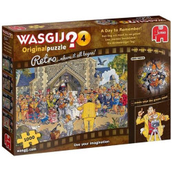 Puzzle 1000 pièces Diset Wasgij Retro Original 4 A Day to Remember !