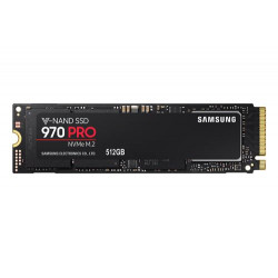 Disque SSD interne Samsung 970 PRO M.2 512 Go Noir