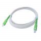 Câble fibre optique Temium 5 m Blanc et vert