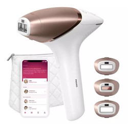 Épilateur à lumière pulsée Philips Lumea IPL 9000 Series BRI955/00 Blanc et Rose