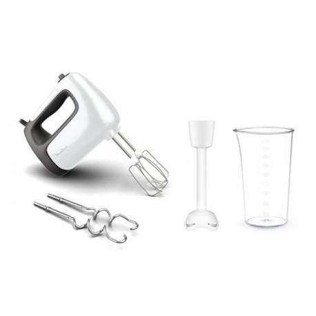 Batteur électrique Moulinex Prep'Mix+ HM461110 500 W Blanc
