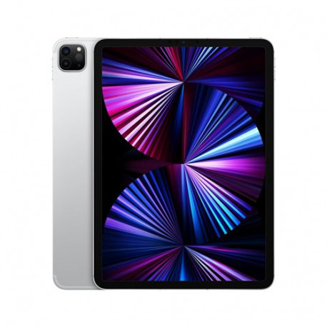 Tablette tactile iPad Pro 11" Puce Apple M1 512 Go Wifi + Cellular 2021 3e génération Argent
