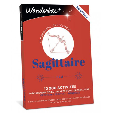 Coffret cadeau Wonderbox Sagittaire