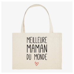 Tote bag XXL Kapsul Meilleure maman