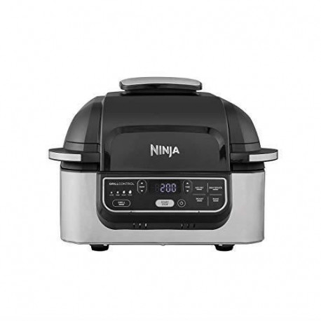 Grill d'intérieur Ninja Foodi AG301EU 1760 W Noir et Gris