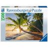 Puzzle 1500 pièces Ravensburger Plage secrète