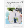 Kit créatif French kits Broderie Savoir-faire Chaîne de cœurs