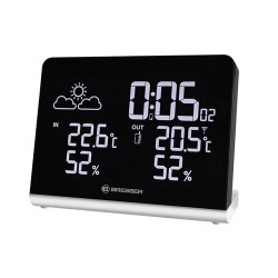 Station météo Bresser ClimaTemp TB 7007200 Noir