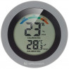 Thermomètre d'intérieur Bresser Circuiti Neo 7000006 Gris