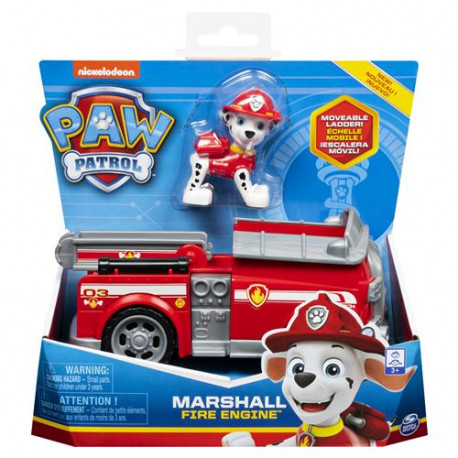 Véhicule et figurine Marcus La Pat'patrouille