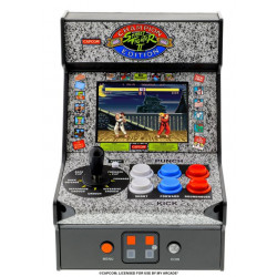 Mini console de jeu My Arcade Street Fighter II Noir