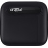 Disque SSD externe portable Crucial X6 USB 3.1 2 To Noir