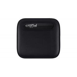 Disque SSD externe portable Crucial X6 USB 3.1 1 To Noir