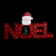 Décoration intérieure Pancarte Noël Lumineuse avec LED et sapin