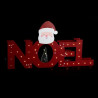 Décoration intérieure Pancarte Noël Lumineuse avec LED et sapin