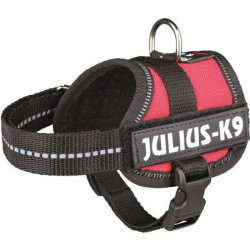 Harnais Power Julius-K9 - Baby 1 - XS : 30-40 cm-18 mm - Rouge - Pour chien