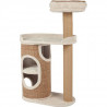 TRIXIE Arbre a chat Falco - Gris clair et brun - Pour chat