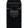 FAURE FCI57311BA  Cuisiniere 50x60  Induction 3 foyers - Four catalyse  Chaleur pulsée - Livré avec câble - Noir