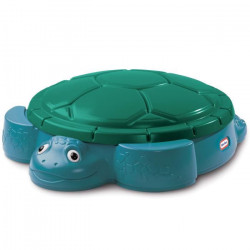 Little Tikes Bac a Sable Tortue Go Green en plastique recyclé  - pour jardin ou intérieur